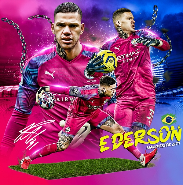 Ederson Moraes Jigsaw Puzzle by Dona Muly - Fine Art America