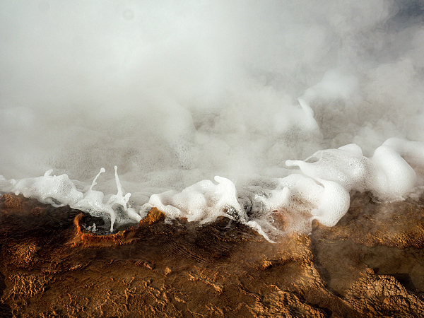 Leslie Struxness - El Tatio Geysers Boil and Bubble