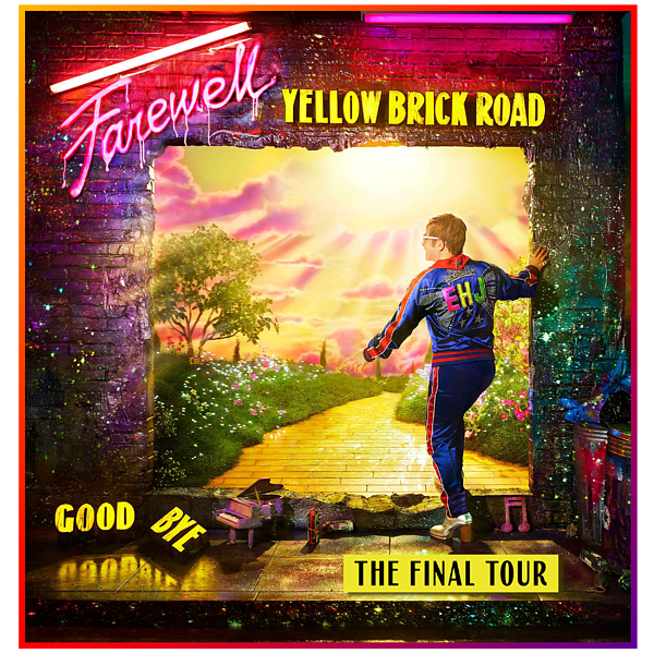 Elton John The Final Tour 2022 Farewell Yellow Brick Road Poster