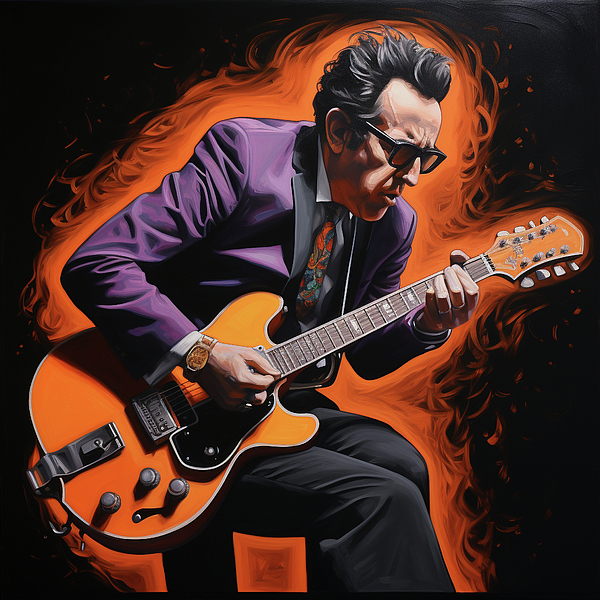 Jose Alberto - Elvis Costello Art Print