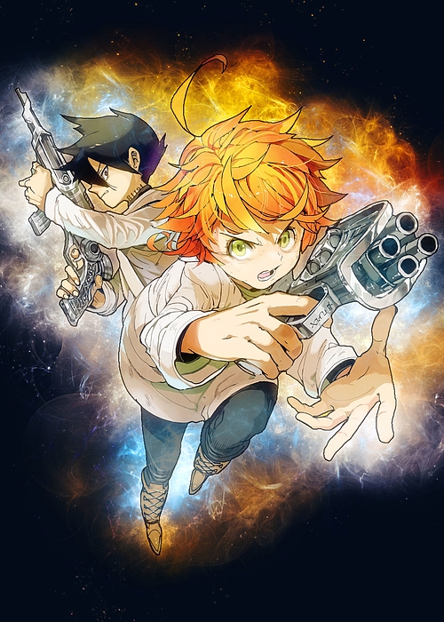 Ray The Promised Neverland Throw Blanket