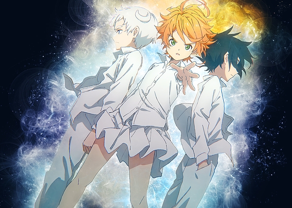 The Promised Neverland Acrylic Stand Norman Emma Ray TV style