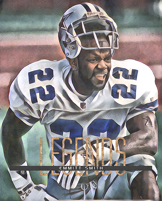 Dallas Cowboys Emmitt Smith, Super Bowl Xxviii Sports Illustrated Cover  Acrylic Print