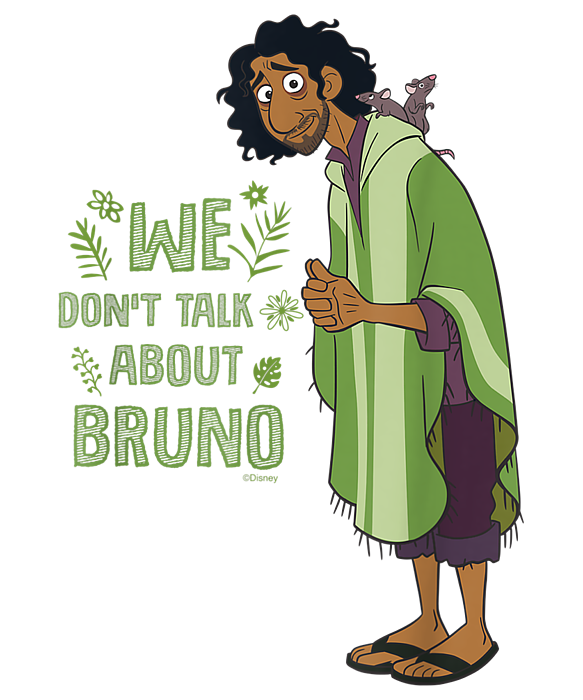 Floral Bruno Encanto' Sticker