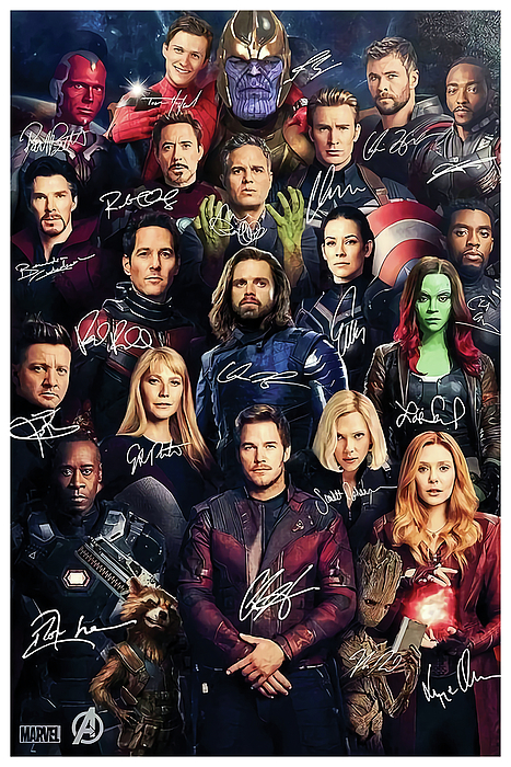 Poster Avengers: Infinity War - Characters | Wall Art, Gifts & Merchandise  