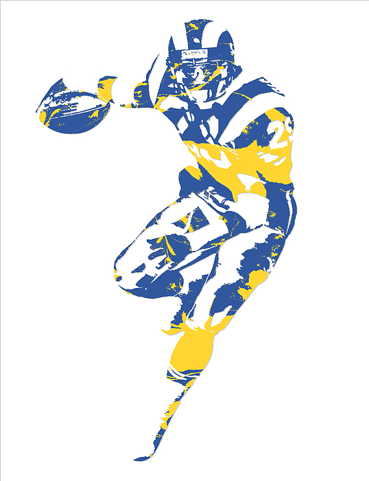 Aaron Donald Los Angeles Rams Pixel Art 10 Poster by Joe Hamilton - Fine  Art America