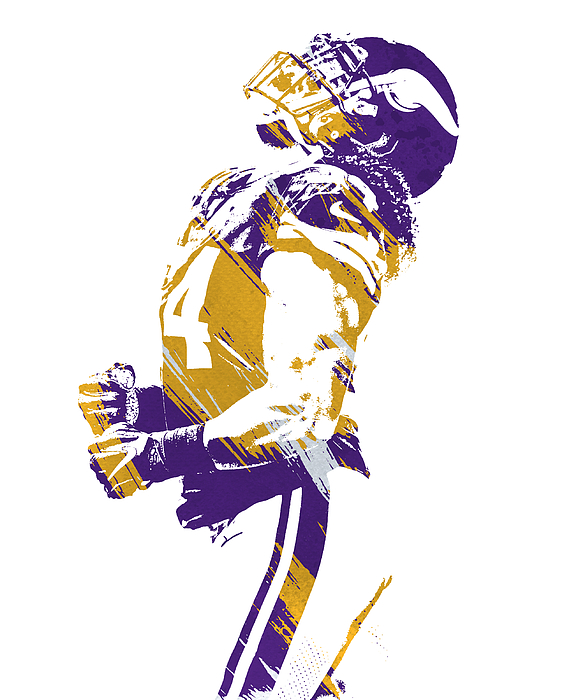 Minnesota Vikings Football Shirt Youth T-Shirt by Joe Hamilton