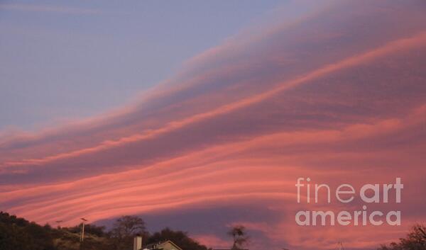 Thurston Conger - Evening Lenticular Cloud Warning