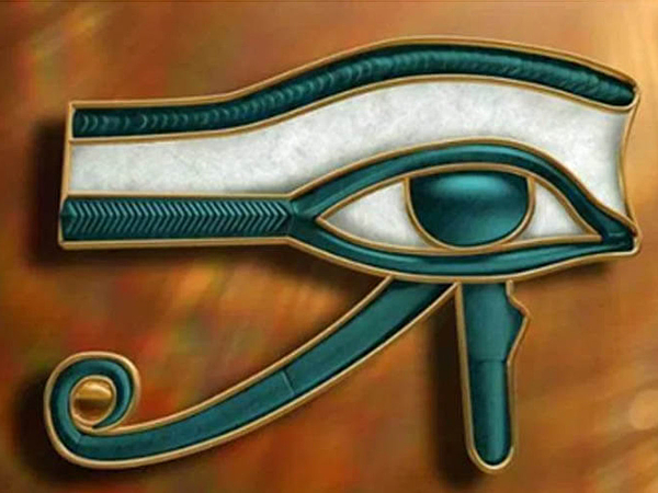 Eye Of, Heru, Horus Ancient Kemet Deity #7 Greeting Card by Marie Jean ...