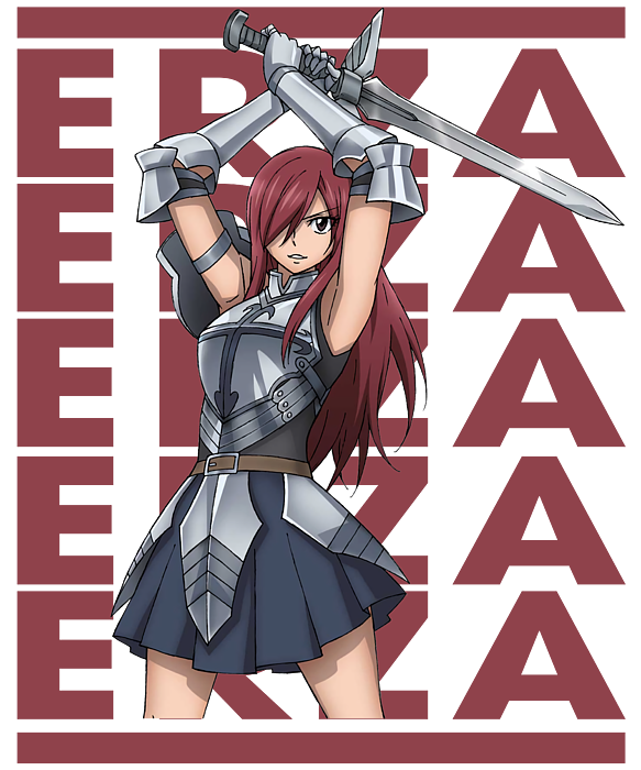 Erza Scarlet And Gray Kiss