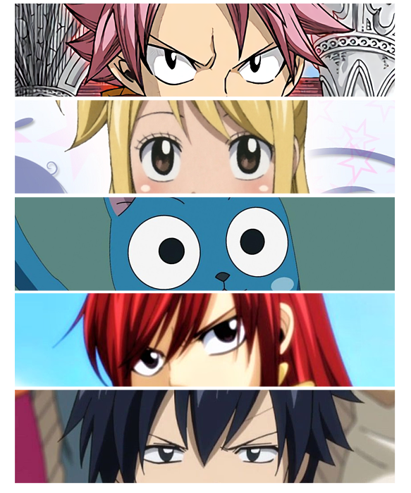 Fairy Tail Eyes Art Characters Anime by Anime Art