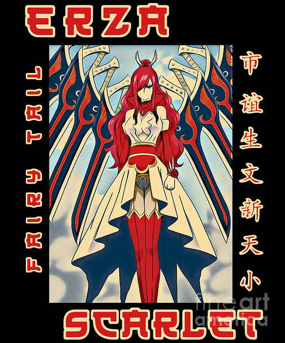 Fairy Tail Erza Scarlet Name Anime iPhone 13 Pro Max Case by Anime Art -  Pixels