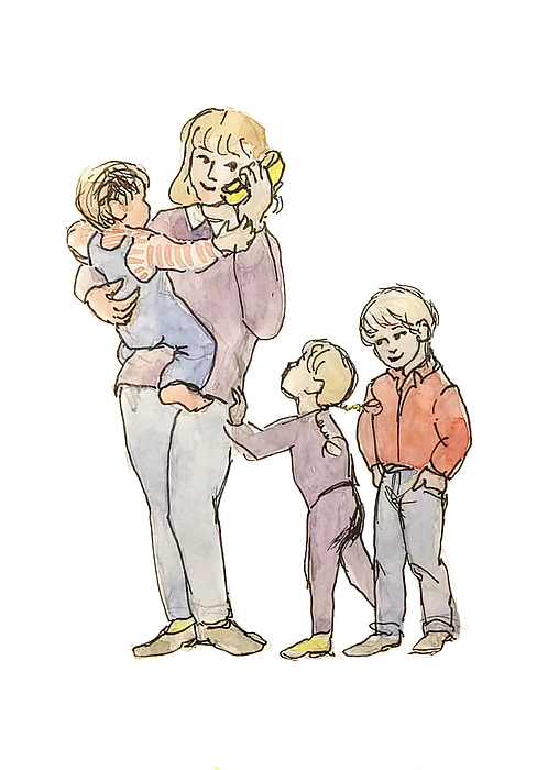 Patti Deters - Family Sketch