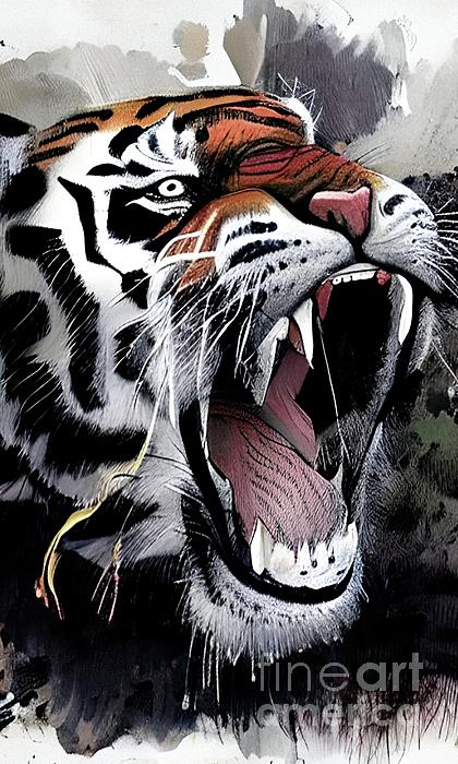 Chris Bee - Ferocious tiger