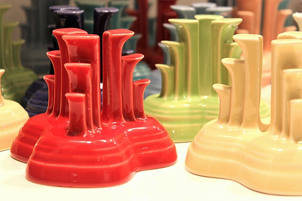 Fiestaware candle outlet holders