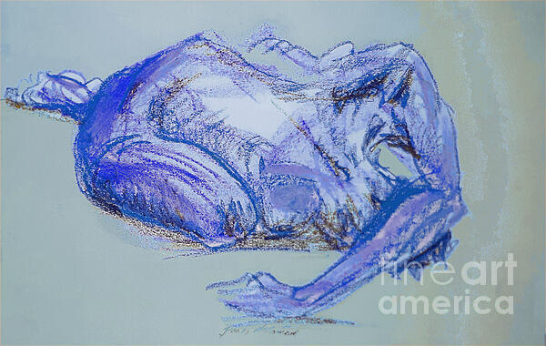 James McCormack - Figure In Blue Lucilene