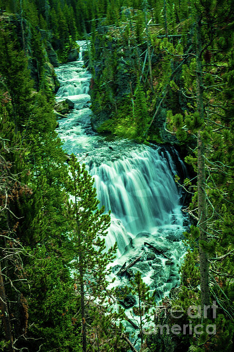 Robert Bales - Firehole River Waterfall