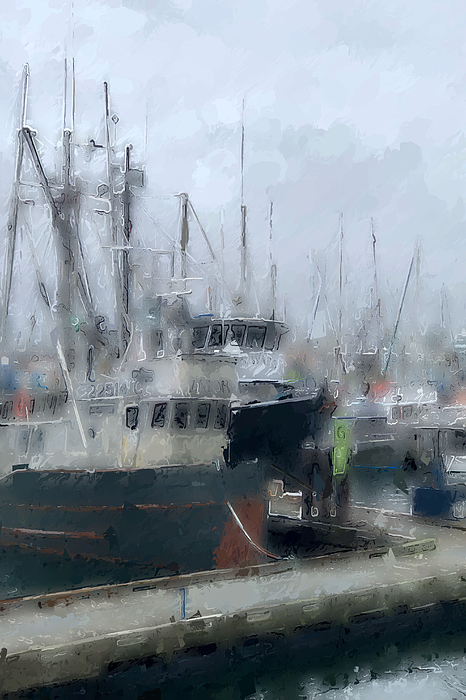 Tatiana Travelways - Fishing boats in the fog
