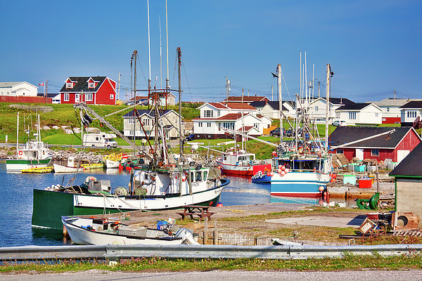 Tatiana Travelways - Fishing boats - Port au Choix, Newfoundland