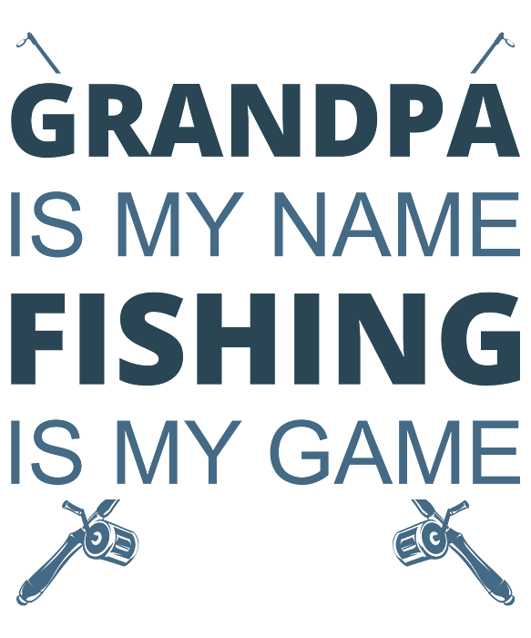 Fishing Gift Grandpa Is My Name Fishing Is My Game Funny Fisher Gag Beach  Towel by Jeff Creation - Fine Art America