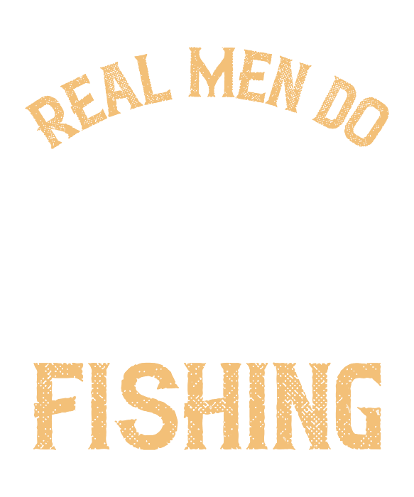 Fishing Gift Real Men Do Fishing Funny Fisher Gag Ornament by Jeff Creation  - Pixels