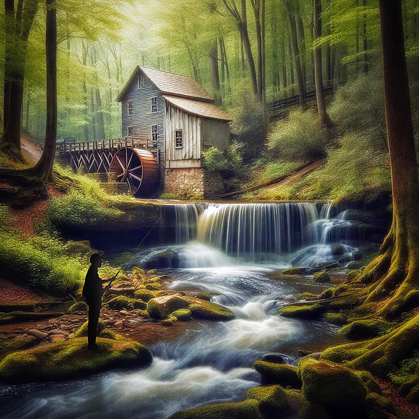 Brian Wallace - Fishing The Mill Stream