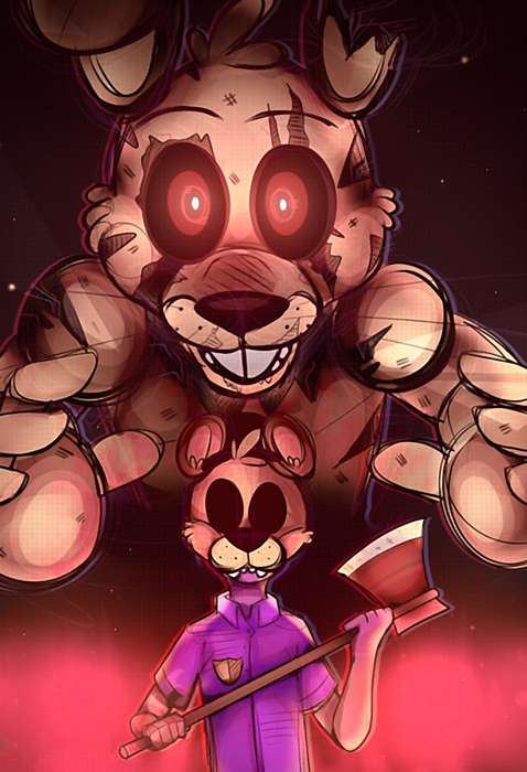 Compra online de Fnaf Withered Freddy Fanart Five Nights At