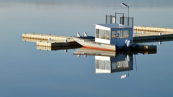 SM Hall - Floating Dock and Reflections - Wethersfield, CT