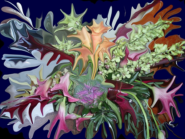 Antonis Meintanis - Flower 5 Abstract