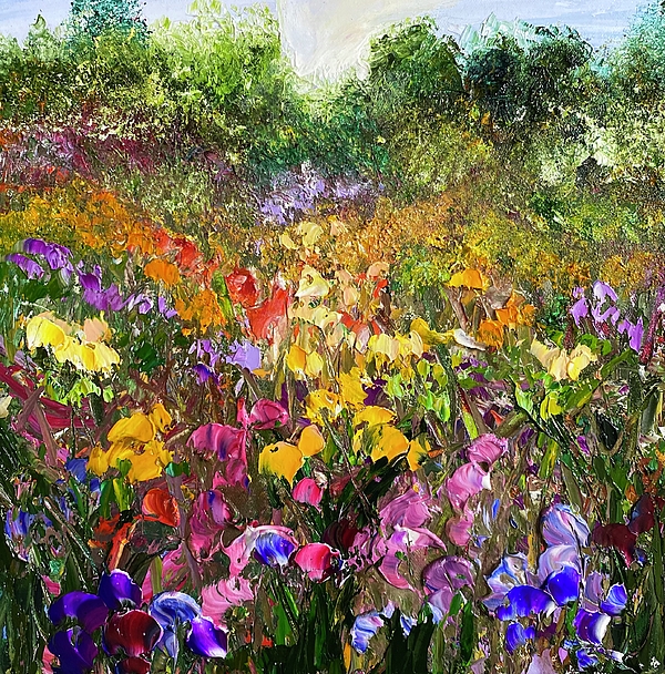 Julia S Powell - Flower Fields Russet Palette 