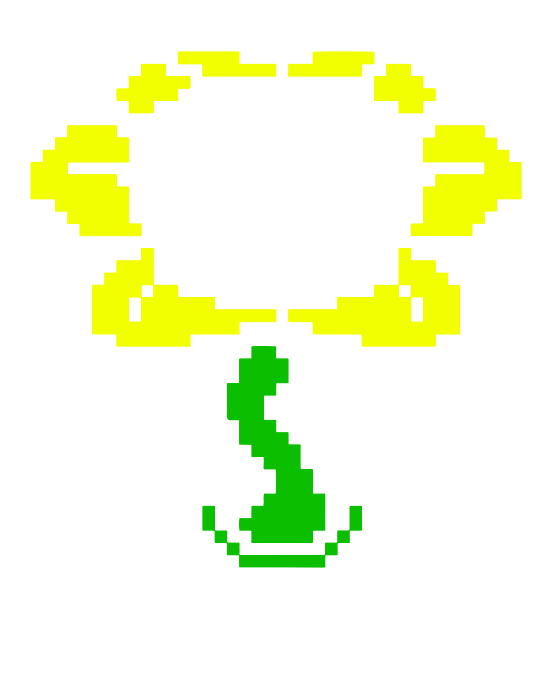 Flowey Undertale Sprite Flower Undertale Male Medium Royal Blue Best Women  T-Shirt