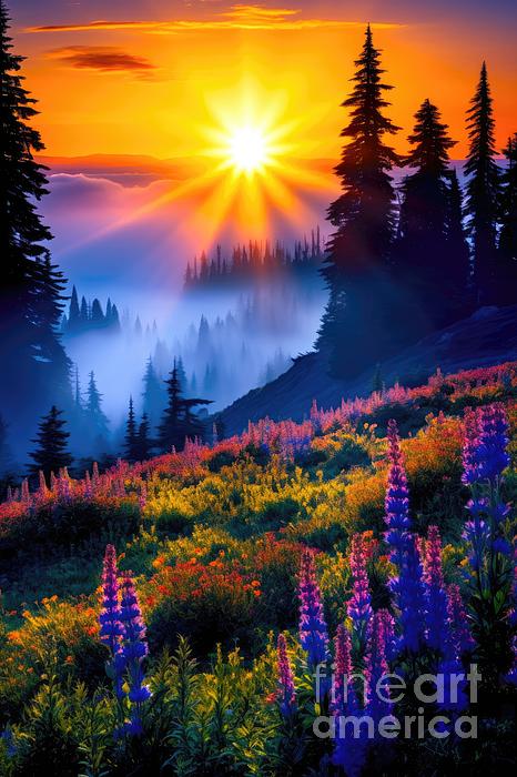 Sunset Digital+art