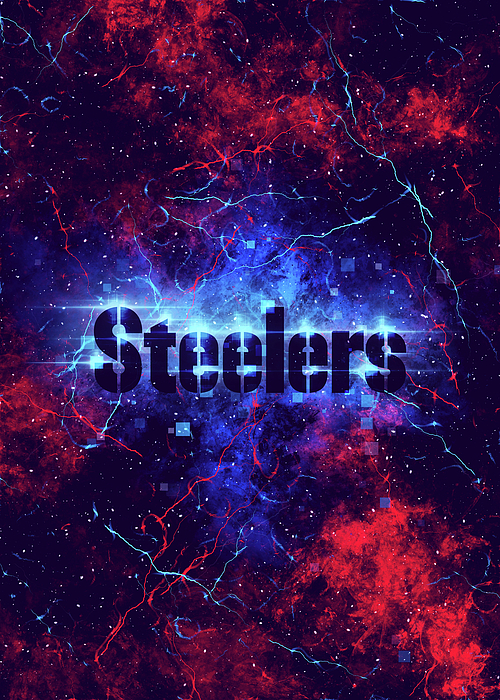 Football Nebula Baltimore Ravens by Leith Huber