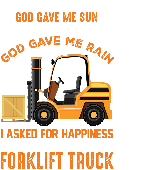 Forklift truck driver gifts cool quote forklift Zip Pouch by