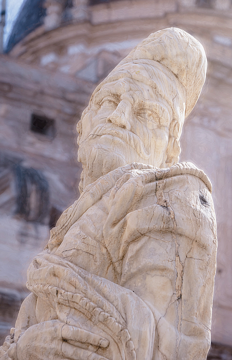 Joan Carroll - Fountain of Shame Statue Palermo Sicily