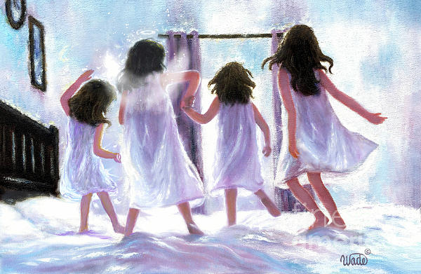 4 Sisters With Angel Wings - Sisters are we. And forever we'll be!