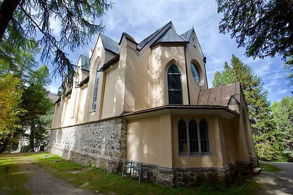Joe Vella - Franzosische Kirche, St. Moritz, Graubunden, Switzerland.