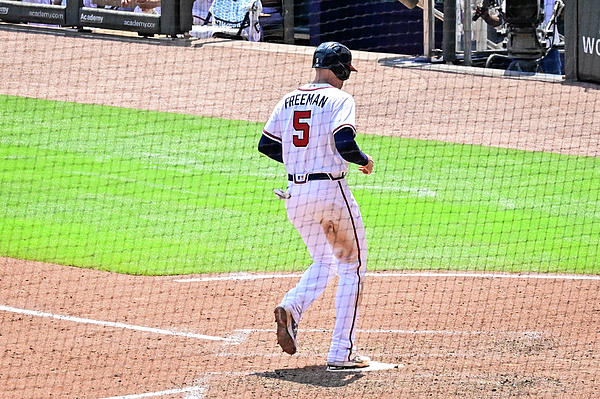 Swing by Freddie Freeman Tapestry