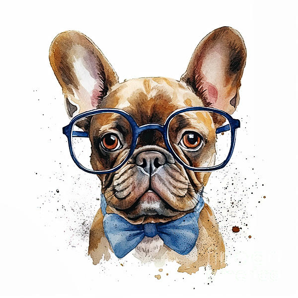 French bulldog sales glasses