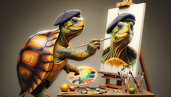 Debra Kewley - French Turtle Painter
