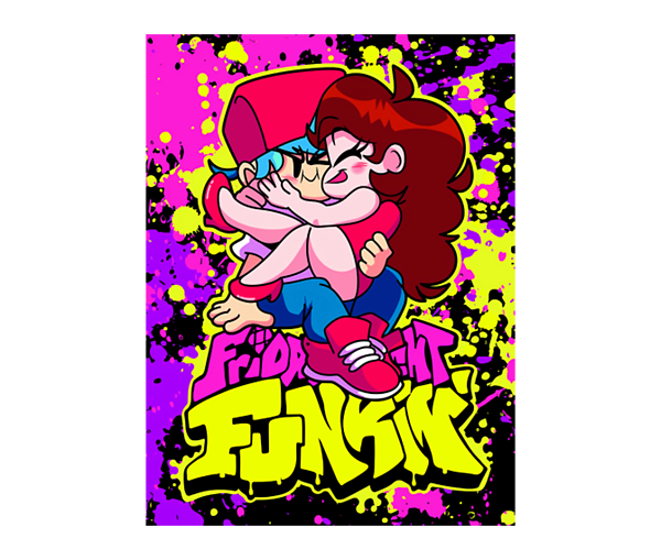 Friday Night Funkin Newgrounds | Greeting Card