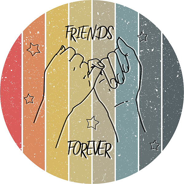 Friends Forever Sticker for iOS & Android