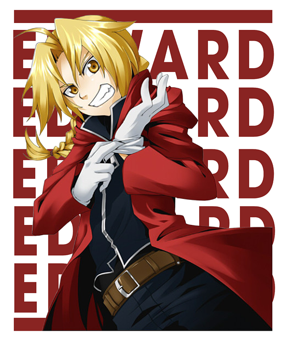 Fullmetal Alchemist Art Edward Elric Anime Poster by Anime Art - Fine Art  America