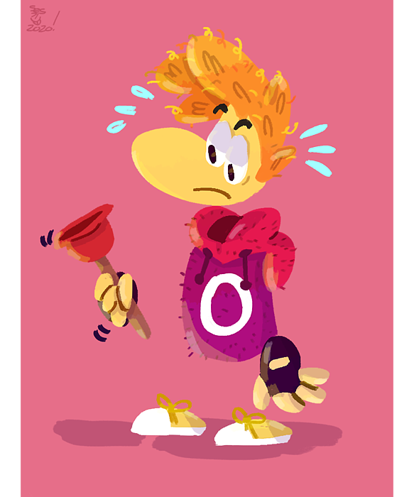 Day Gift For Globox Rayman Legends Origins Adventures Great Escape Digital  Art by Douxie Grimo - Pixels