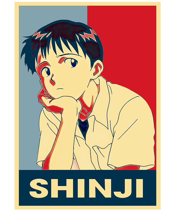 Personalised NEON GENESIS EVANGELION Birthday Card • personalized shinji  anime