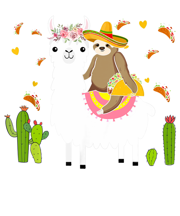 Sloth Riding Llama Mexican Fiessta Cinco De Mayo Tshirt Gift Sloth Riding Llama Mexican Fiessta Cinco De Mayo Tshirt Gift