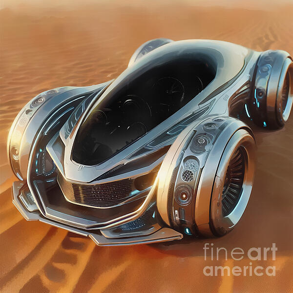 Jerzy Czyz - Futuristic car #V