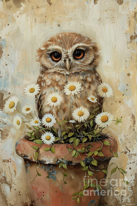 Tina LeCour - Garden Owl