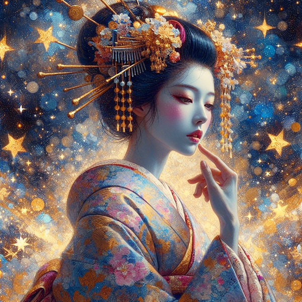 Eve Designs - Geisha in a Kimono