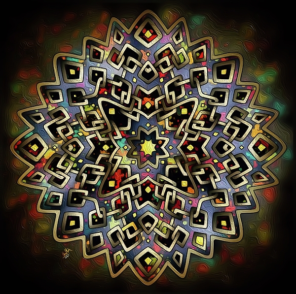 Anas Afash - Geometric Mandala 4